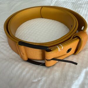 Women’s Nixon Tan and Black Leather Belt